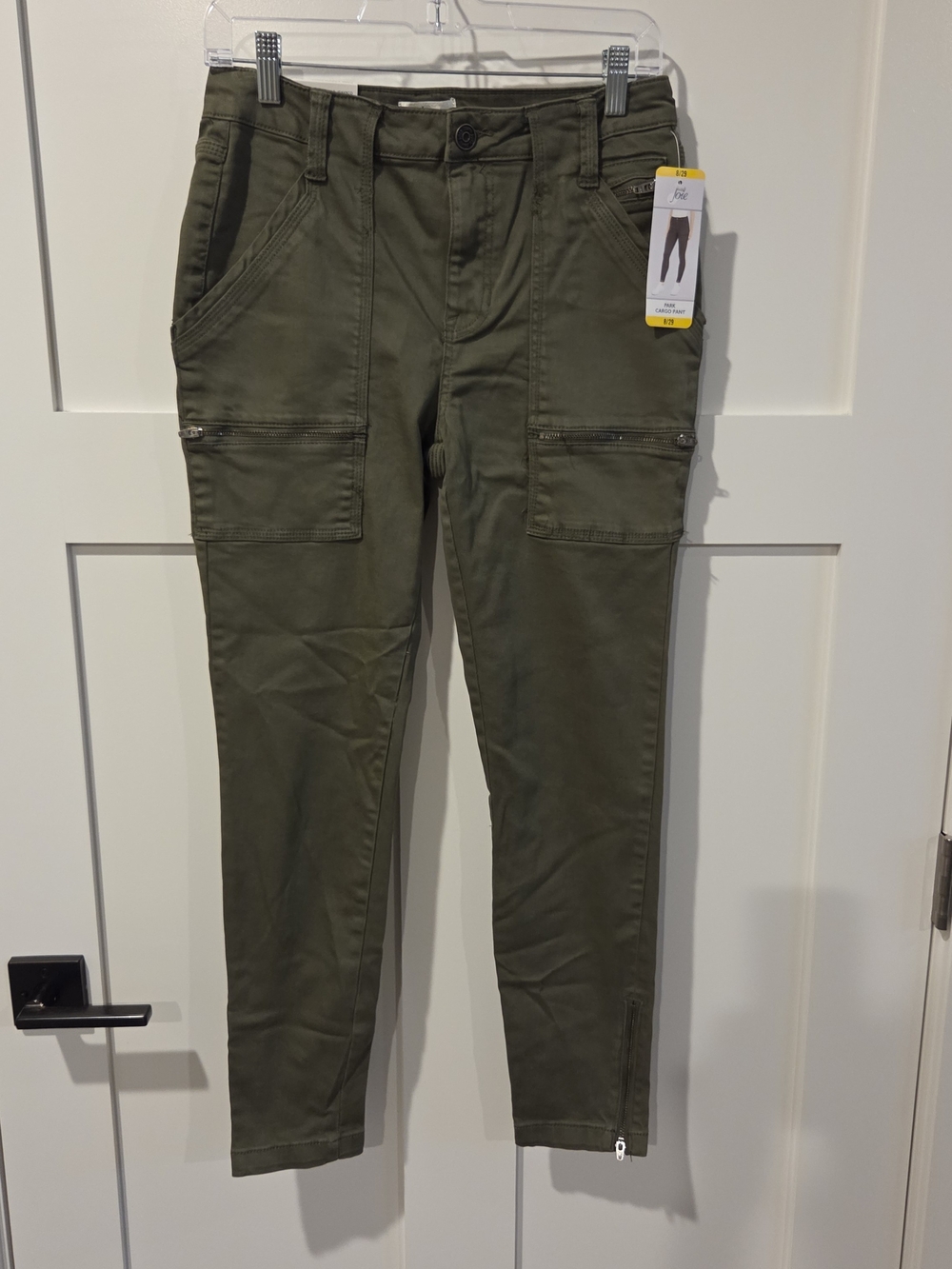 Joie Olive Green Cargo Skinny Jeans Size 8/29